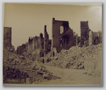 size 22*27cm, signed: Alexandrie, Rue S...????? - Bonfils (after the bombardement 1882)