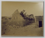 size 22*27cm, not signed: Alexandria after the bombardement 1882
