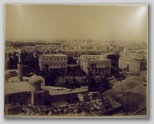 size 27*36cm, signed: 74. Vue d'Alexandrie prise de Kom-el-Dik P. Sébah