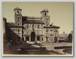 Giorgio Sommer, signed: No. 1061 Villa Medici (Roma)