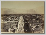 Giorgio Sommer, signed: No. 1200 Panorama di Pompei